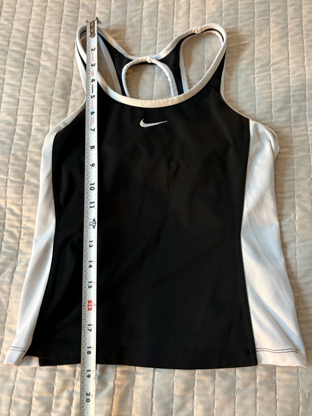 Nike Women’s Color Surge Powerback Tankini Swim Top - Picture 2 of 5